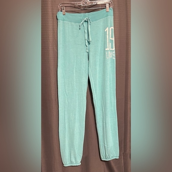 Pink Victoria’s Secret Light Blue Track Suit - Picture 6 of 11